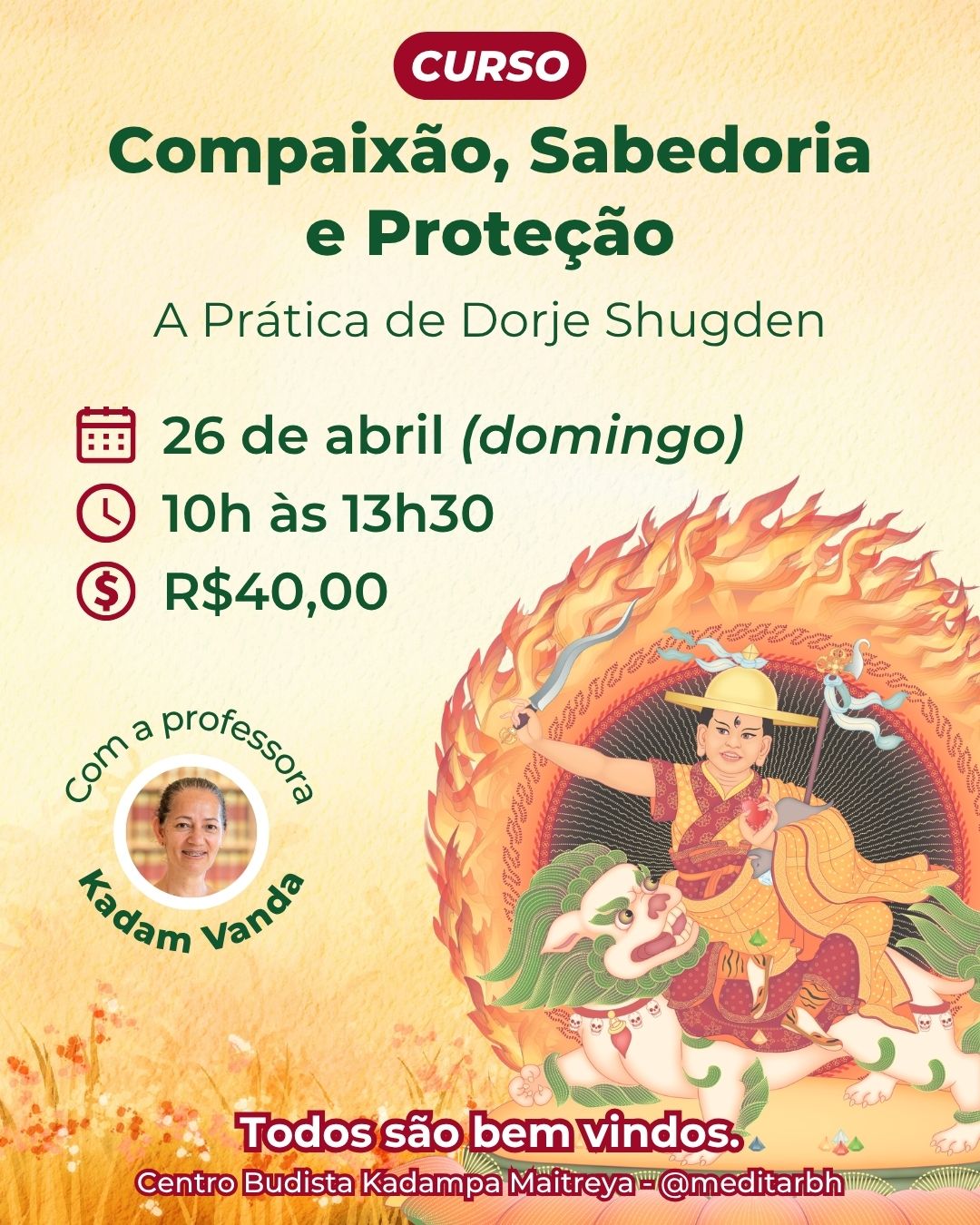 Curso: Compaixão, Sabedoria e Proteção