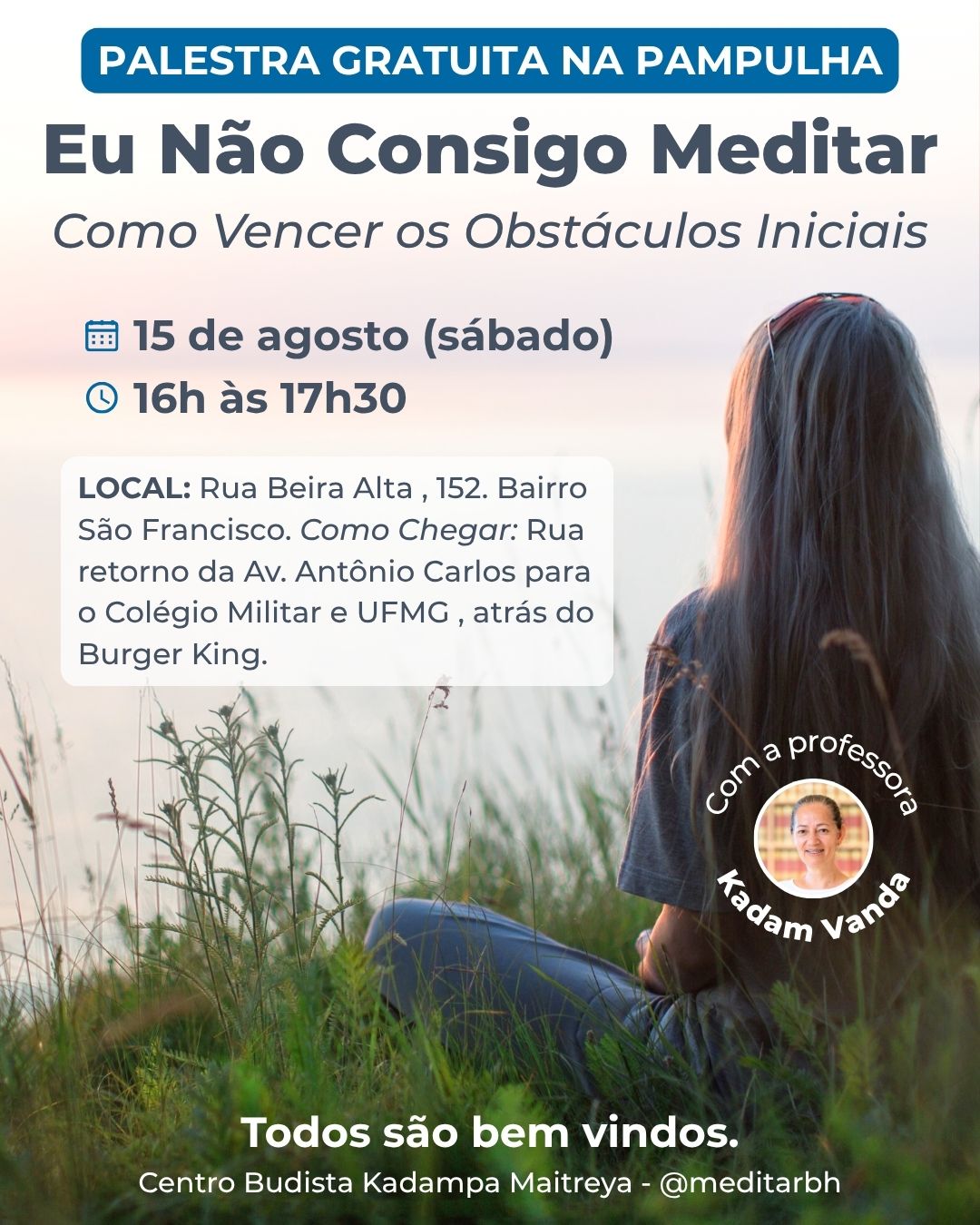 Palestra Gratuita na Pampulha