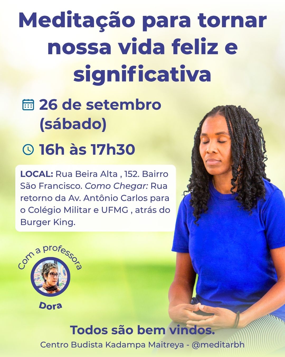 Meditação para tornar nossa vida feliz e significativa